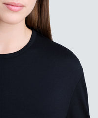Women's Relaxed Long Sleeve Merino Crew