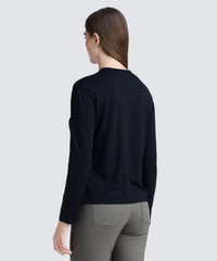 Women's Relaxed Long Sleeve Merino Crew
