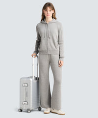 Women's Knit Hoodie + Sweater Pants