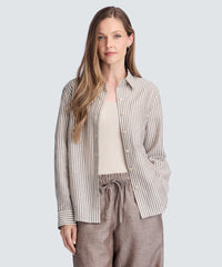 Women's Merino Linen Shirt