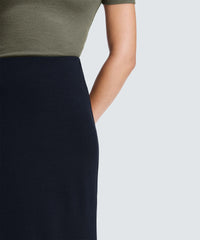 Women's Merino Maxi Skirt