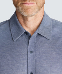 Men's Merino Button-Up